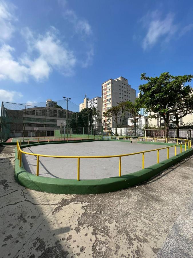 Lindo Apartamento Em Frente A Praia - Santos公寓 外观 照片